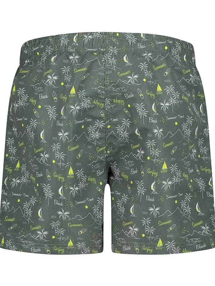 Badeshorts in Khaki