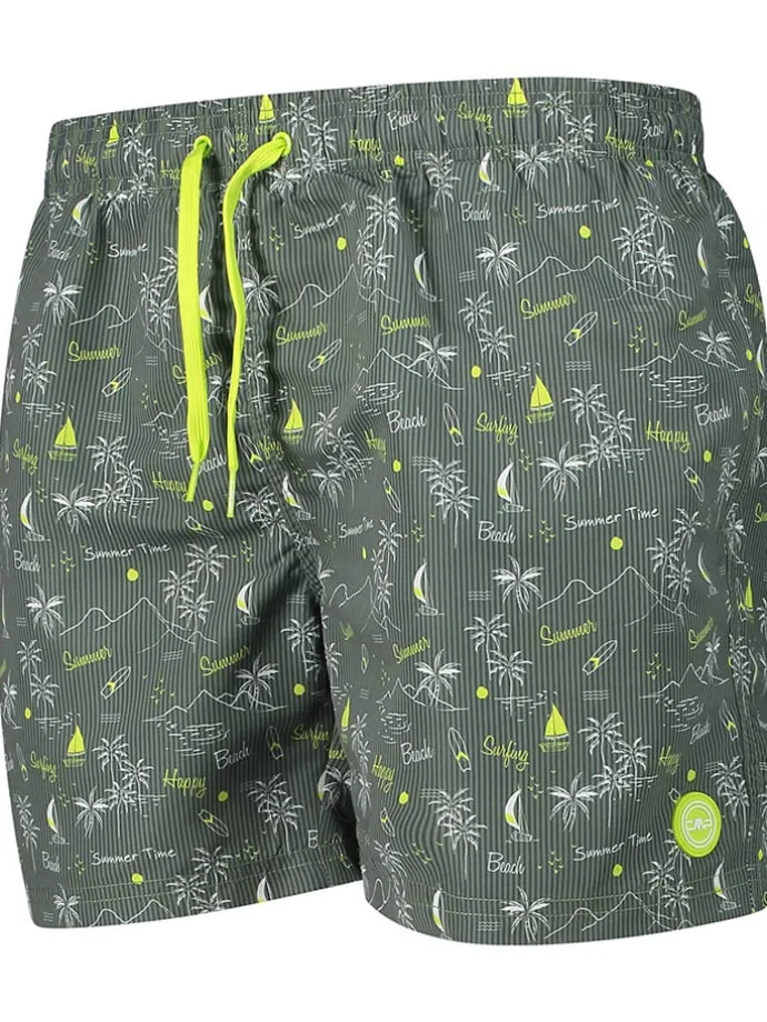 Badeshorts in Khaki