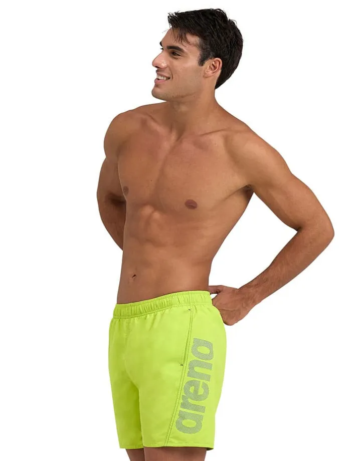Badeshorts in Neongrün