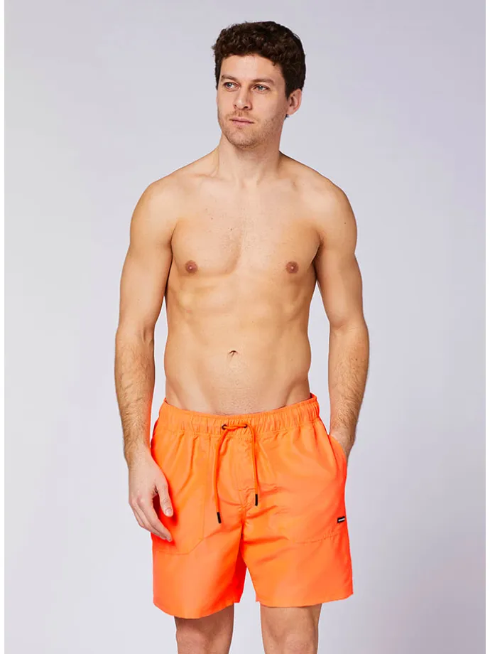 Badeshorts in Orange
