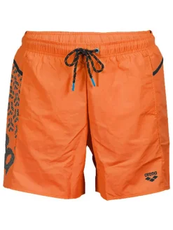 Badeshorts in Orange