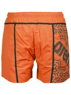 Badeshorts in Orange