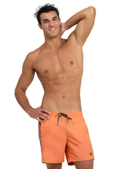 Badeshorts in Orange