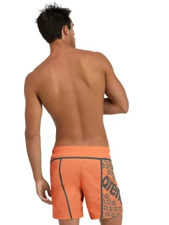 Badeshorts in Orange