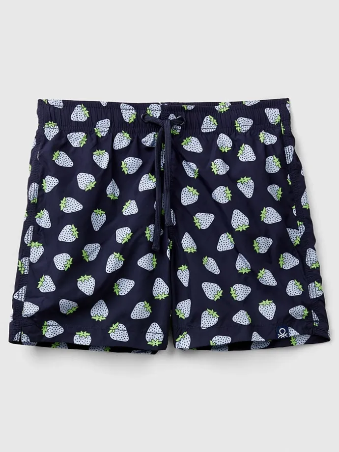 Badeshorts in Schwarz