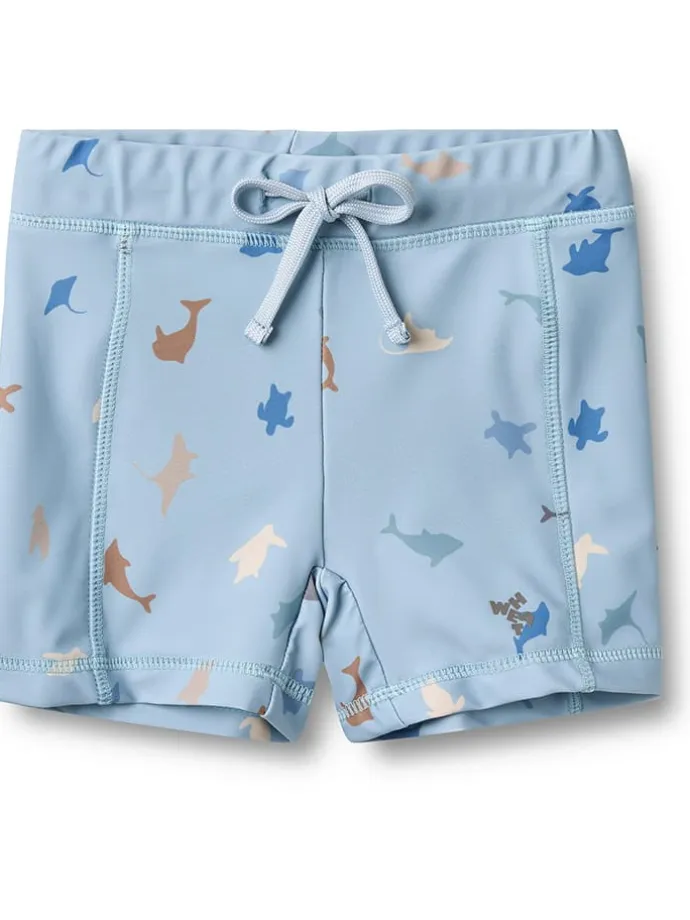 Badeshorts "Ulrik" in Hellblau