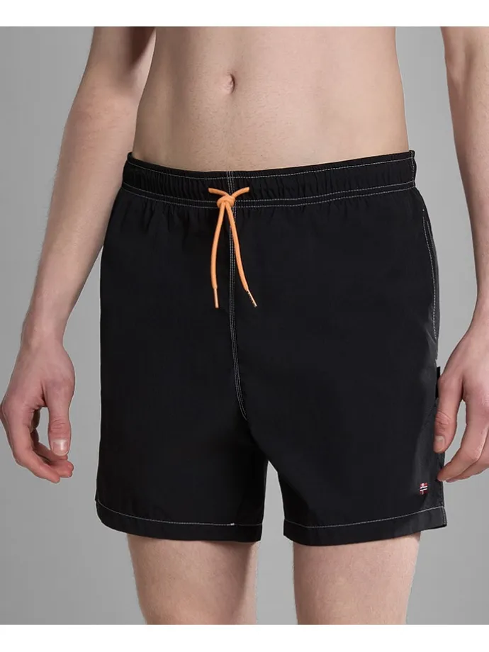 Badeshorts "Valis" in Schwarz