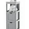 Badezimmerschrank in Grau