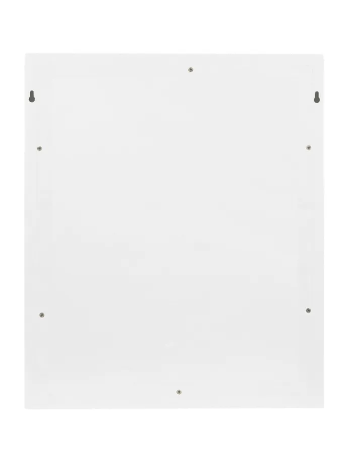 Badezimmerspiegel ODENAS in Weiß - (W) 50 x (H) 60 x (L) 2 cm