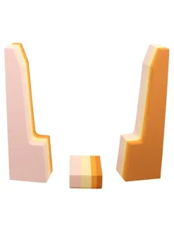 Balancier-Stelzen in Rosa/ Orange - ab Geburt