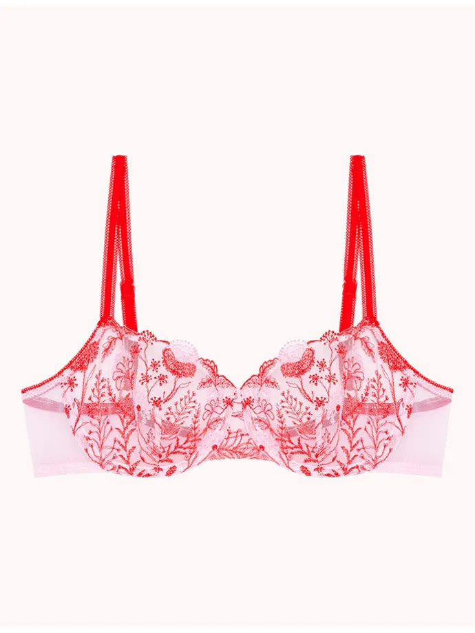 Balconette-BH in Rosa