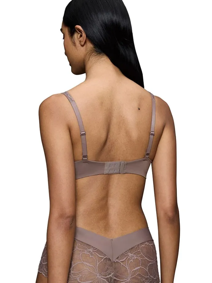 Balconette-BH in Taupe