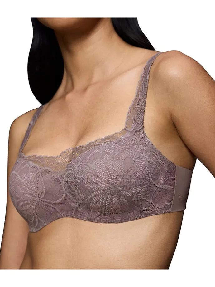 Balconette-BH in Taupe