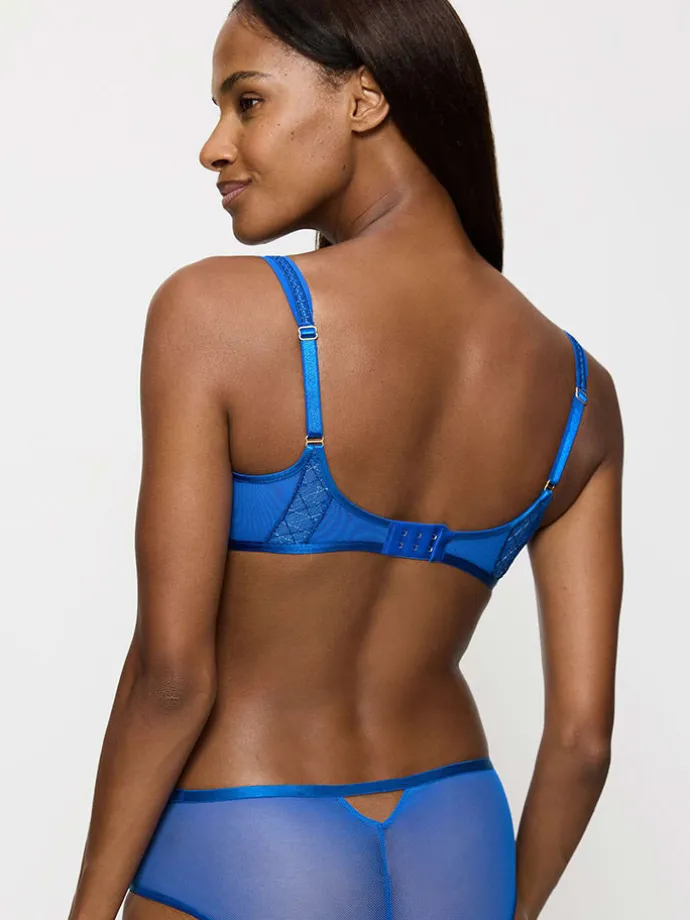 Balconette-BH "Palina Cosmic Heartbeat" in Blau