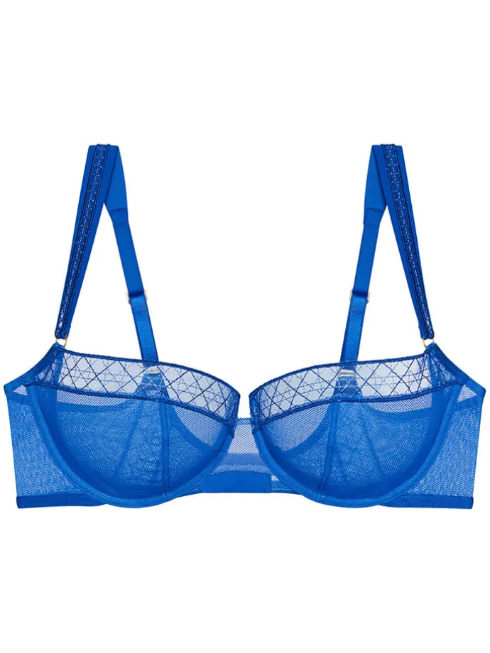 Balconette-BH "Palina Cosmic Heartbeat" in Blau