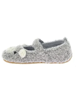 Ballerinas "Bär" in Grau