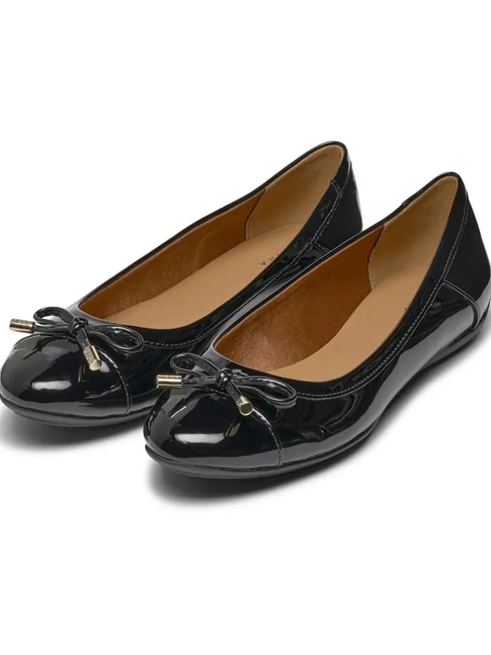 Ballerinas "Charlene" in Schwarz