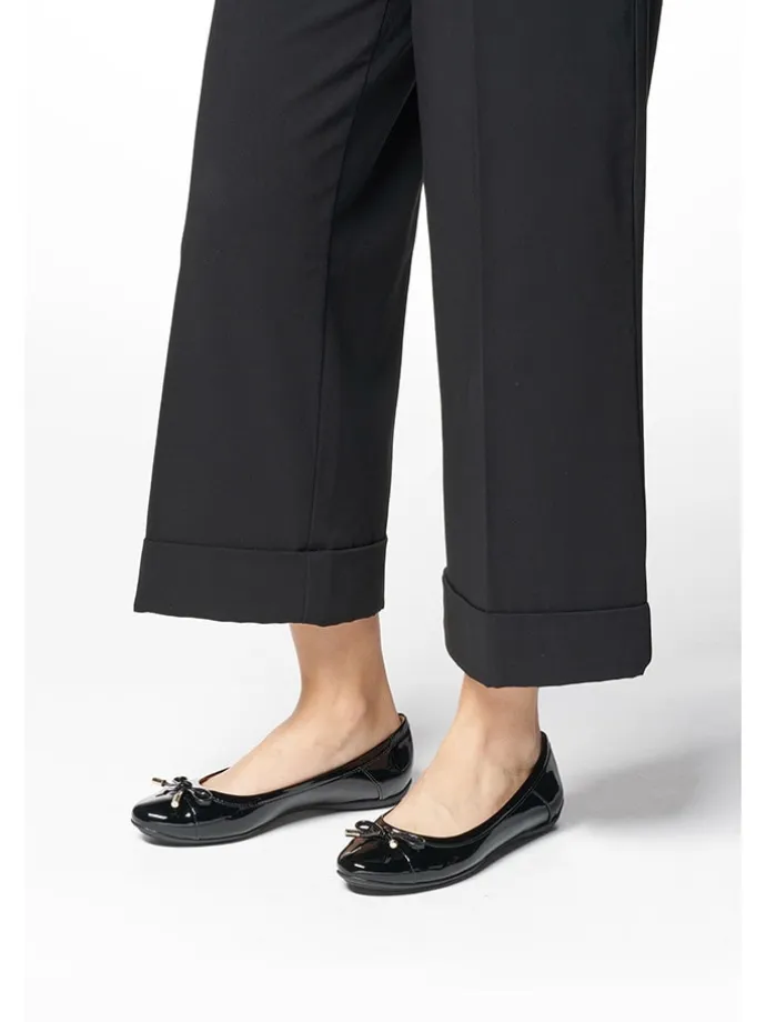 Ballerinas "Charlene" in Schwarz