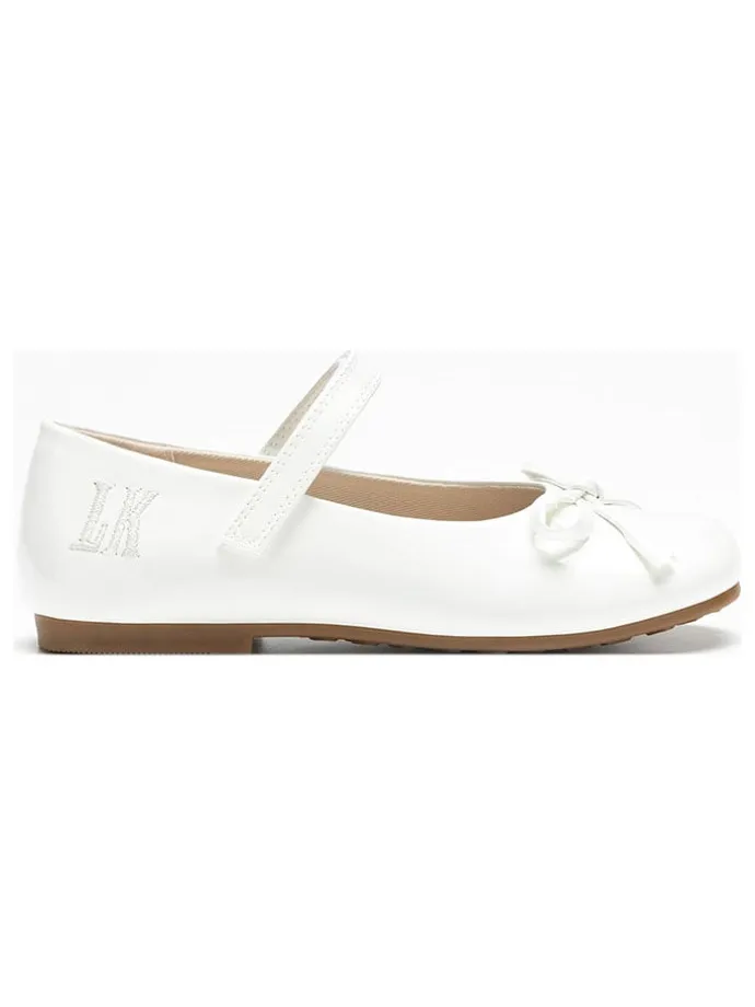 Ballerinas "Erica" in Weiß