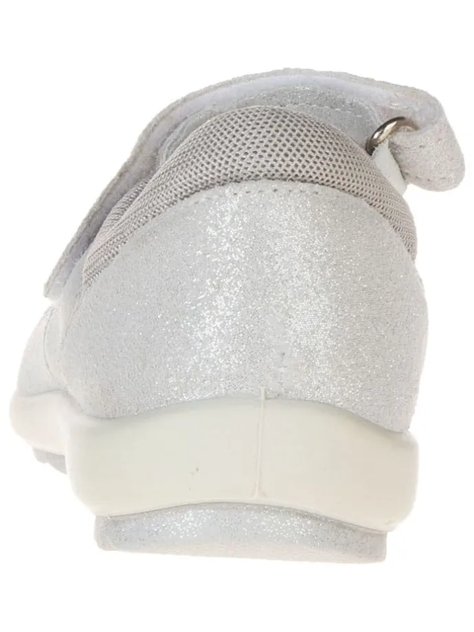 Ballerinas "Girl chic" in Silber