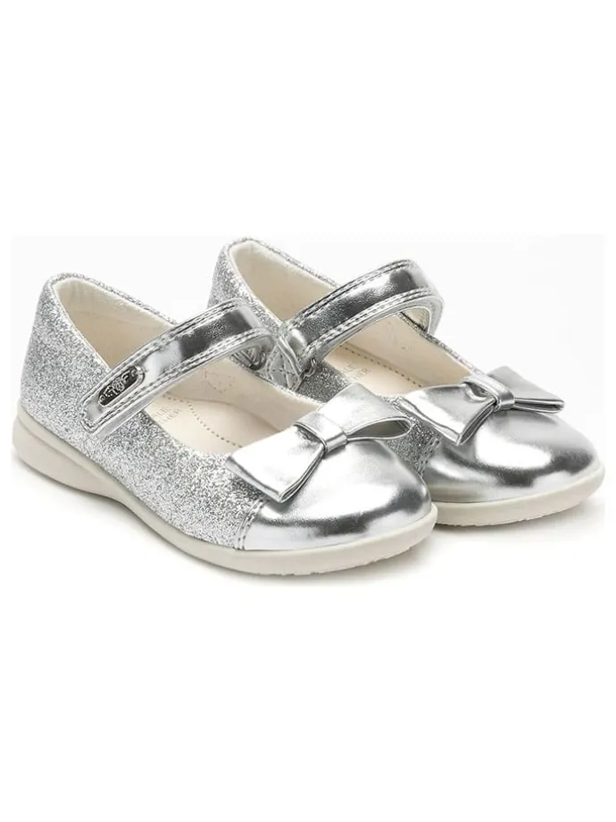 Ballerinas "Olga" in Silber