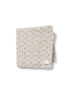 Bambus Musselin Decke - Autumn Rose in Bunt 80 x 80