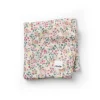 Bambus Musselin Decke - Floating Flowers in Bunt 80 x 80