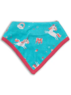 Bandana / Halstuch aus Bio-Baumwolle 4er-Pack in Pink