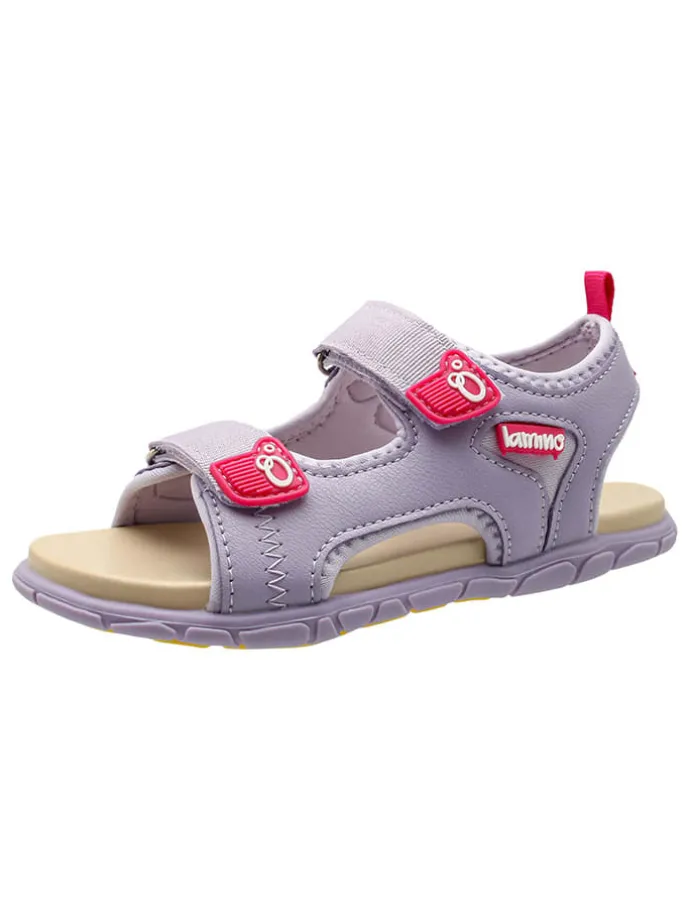 Barfuß-Sandalen in Lila