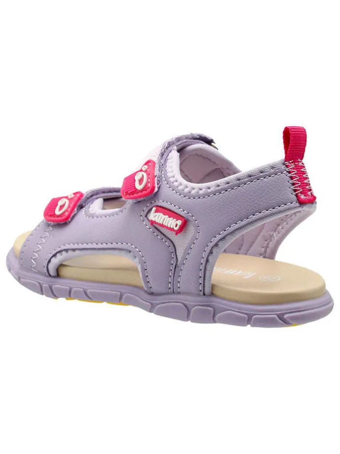 Barfuß-Sandalen in Lila
