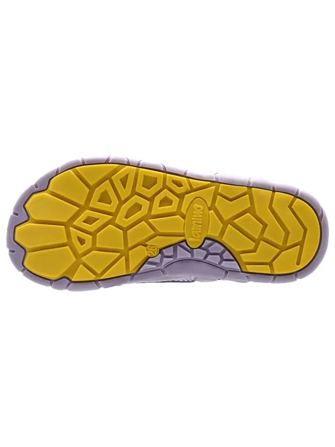 Barfuß-Sandalen in Lila