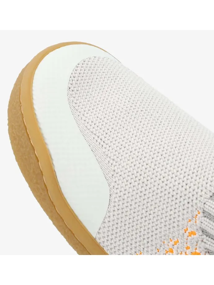 Barfußschuhe "Nara" in Grau/ Weiß