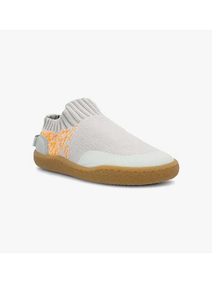 Barfußschuhe "Nara" in Grau/ Weiß