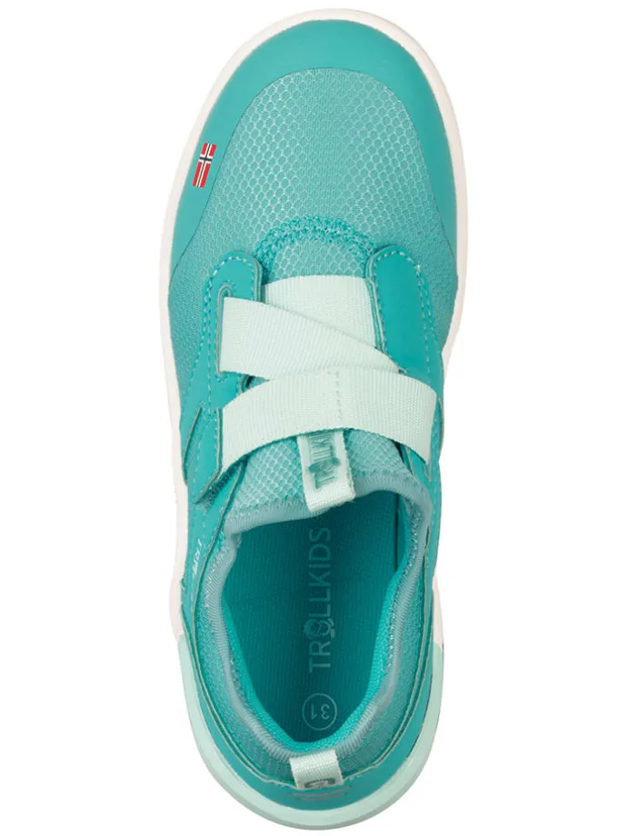 Barfuß-Sneakers "Bergen" in Türkis