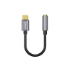 Baseus L54 Audio Adapter USB-C + Miniklinke 3,5mm (Schwarz+Grau)