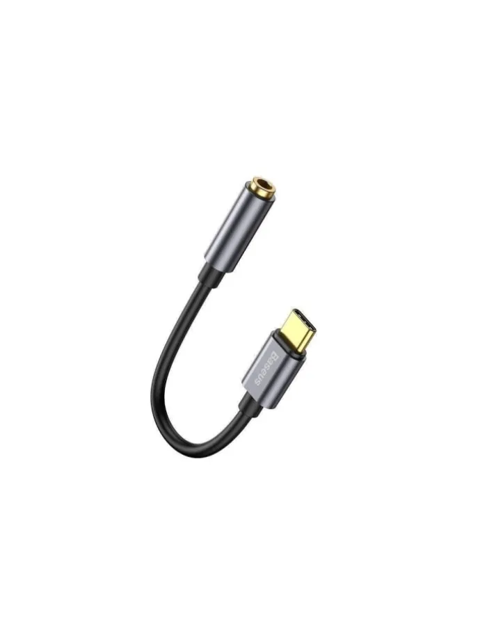 Baseus L54 Audio Adapter USB-C + Miniklinke 3,5mm (Schwarz+Grau)