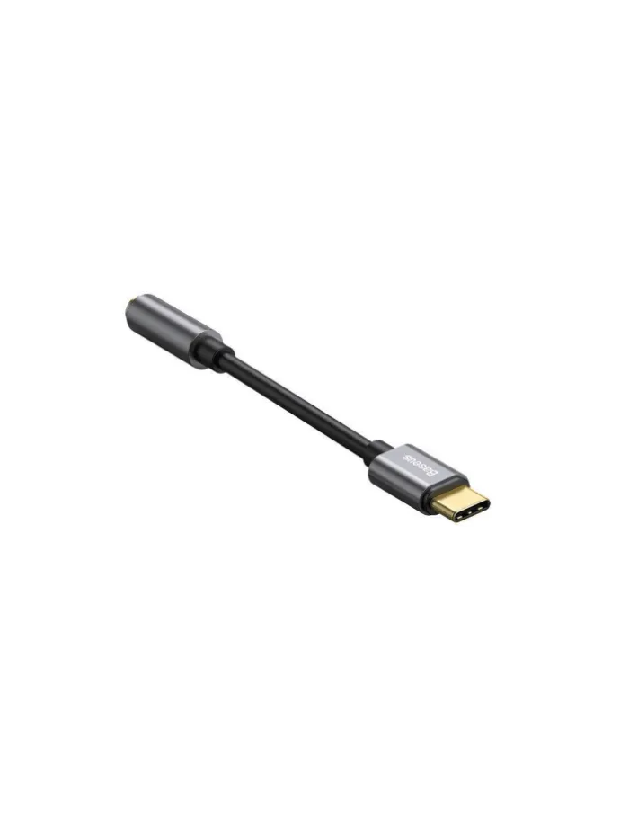 Baseus L54 Audio Adapter USB-C + Miniklinke 3,5mm (Schwarz+Grau)