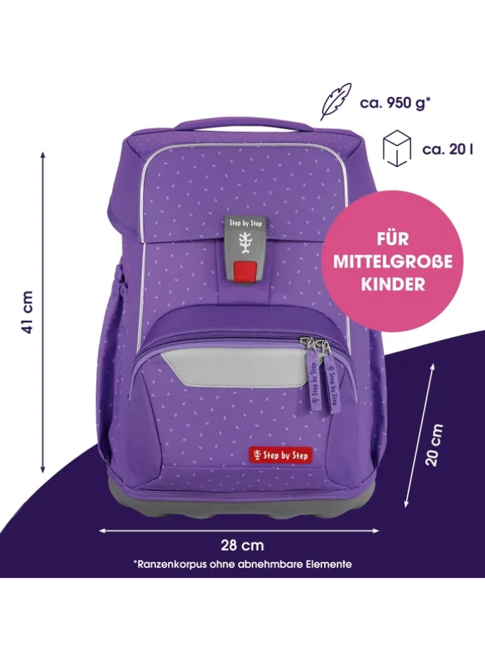 BASIS „Purple Konfetti“, 7-teilig, lila in Purple Konfetti