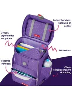 BASIS „Purple Konfetti“, 7-teilig, lila in Purple Konfetti