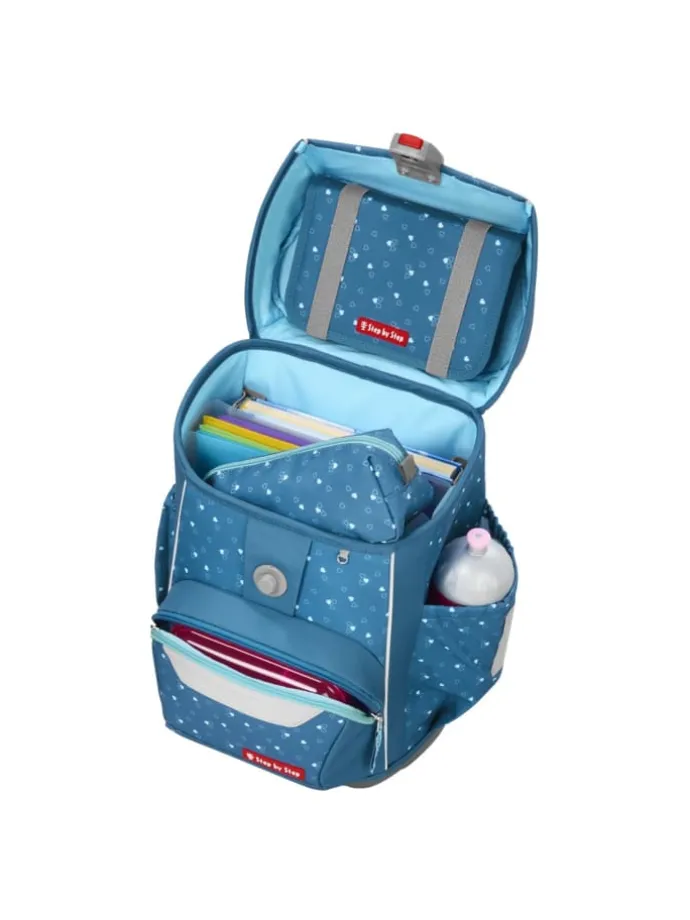 BASIS, 4-teilig in Blue Hearts