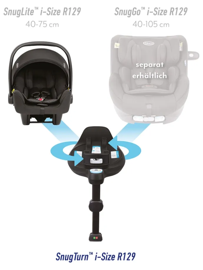 Basisstation "Graco" in Schwarz