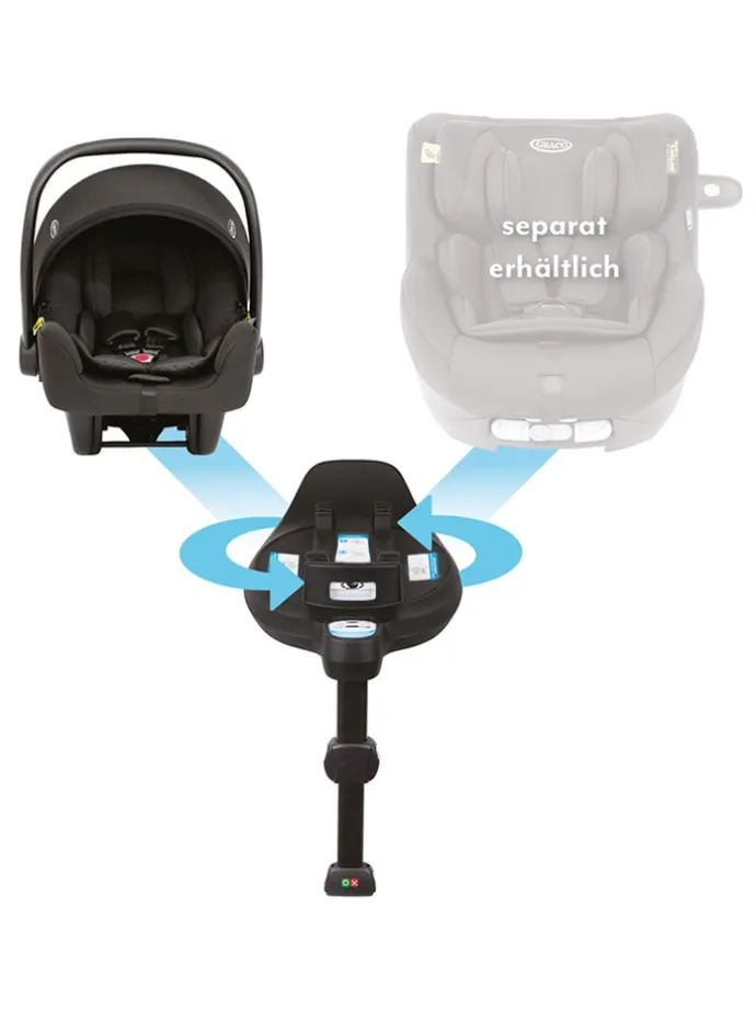 Basisstation "Graco" in Schwarz