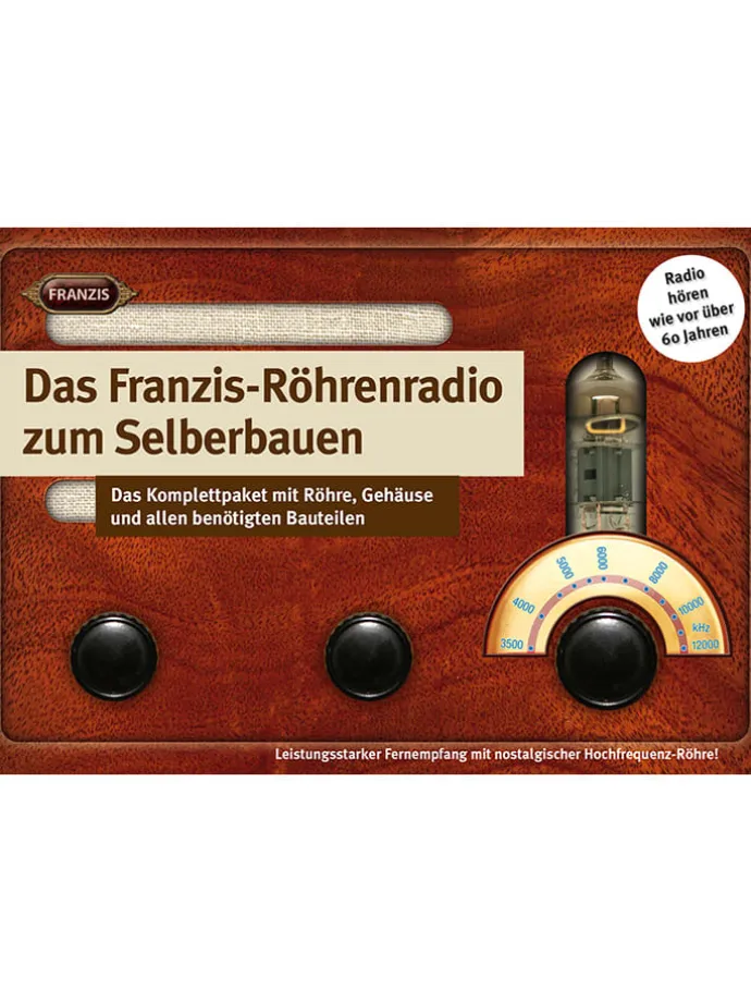Bausatz "Franzis-Röhrenradio" - ab 14 Jahren