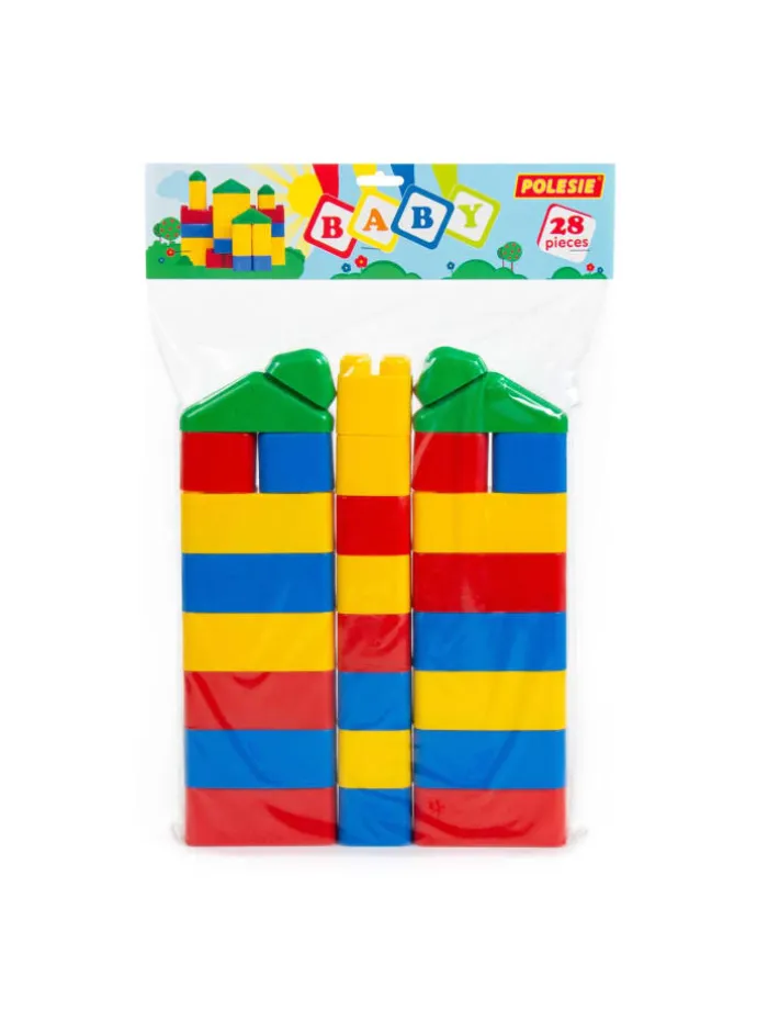 Bausteine-Set 28 Teile 61782 in bunt