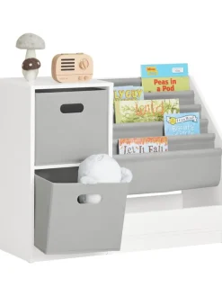 Bücherregal in Weiß - (B)80 x (H)61 x (T)30cm