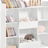 Bücherregal in Weiß - (B)106 x (H)104 x (T)30cm