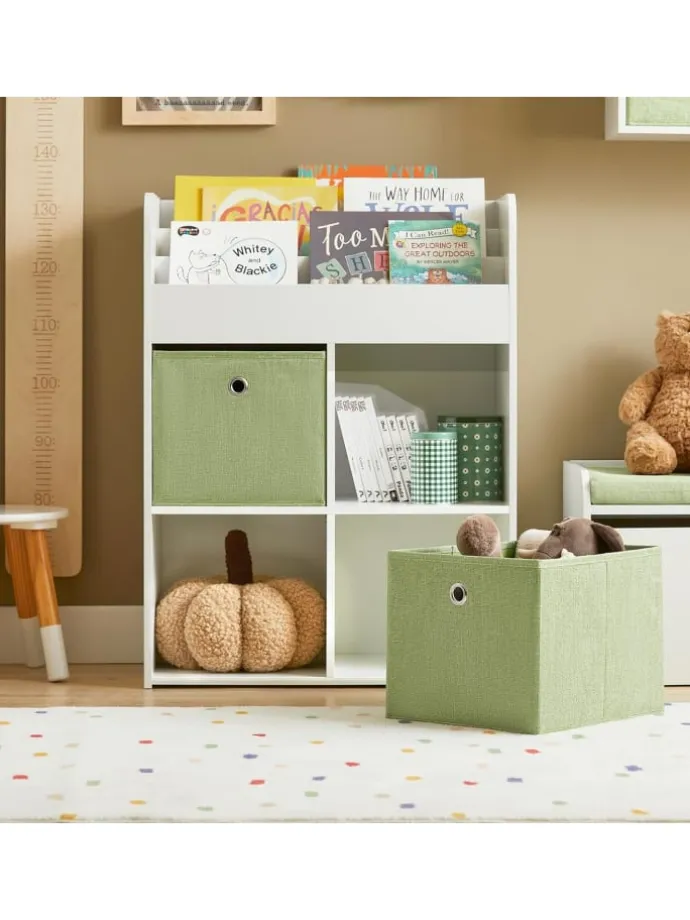Bücherregal in Weiß - (B)60 x (H)80 x (T)34cm