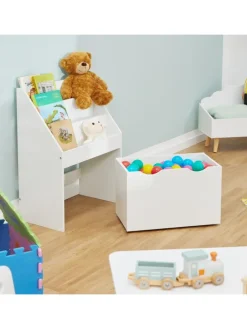 Bücherregal Kinder in Weiß - (B)50,5 x (H)69,5 x (T)28 cm