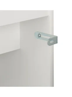 Bücherregal Kinder in Weiß - (B)50,5 x (H)69,5 x (T)28 cm
