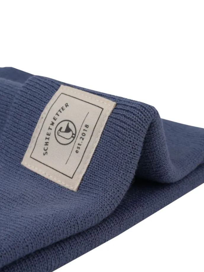 Beanie "Captain Hook" in rauchblau